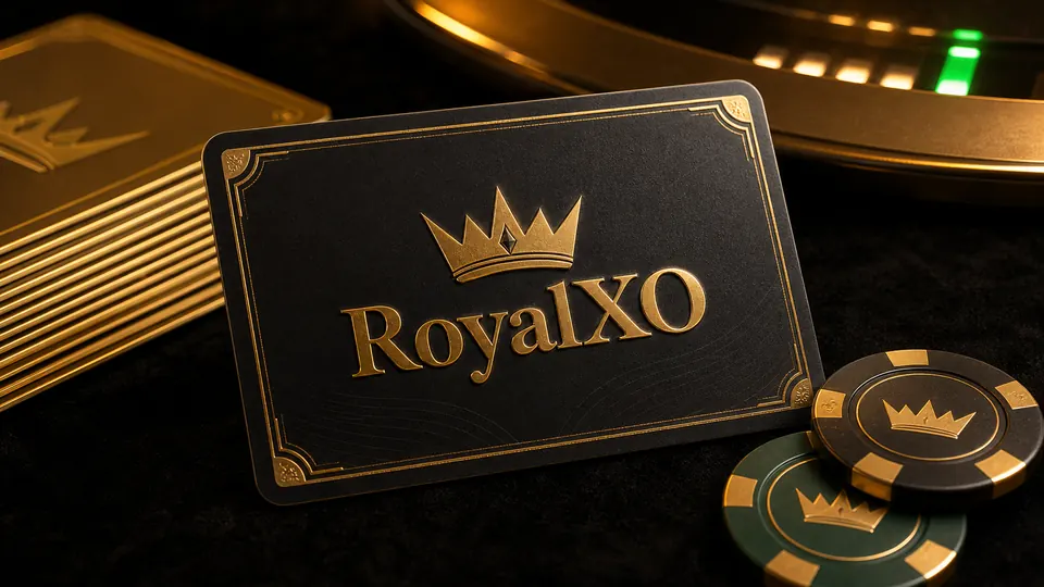 RoyalXO bonus kartica z zlato gravuro